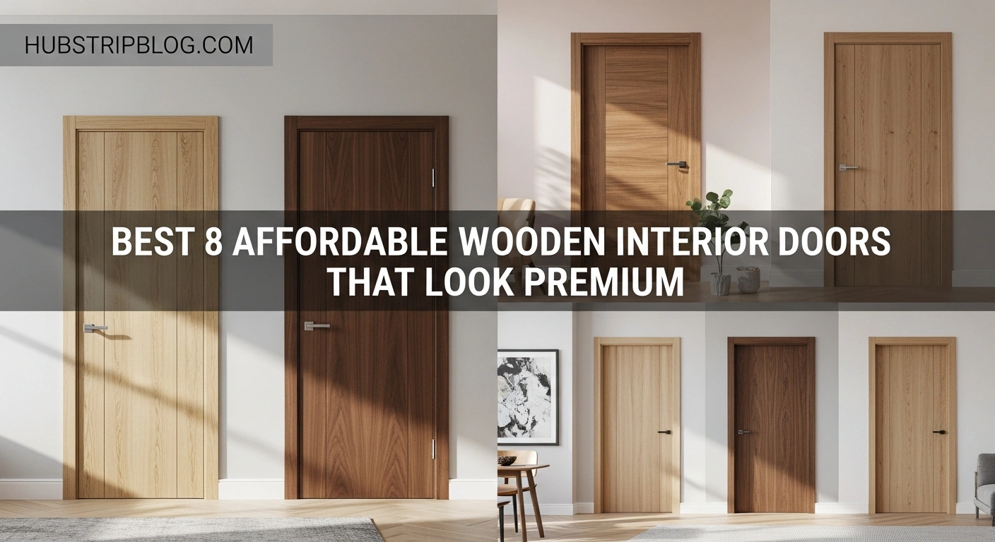 Best 8 Affordable Wooden Interior Doors That Look Premium