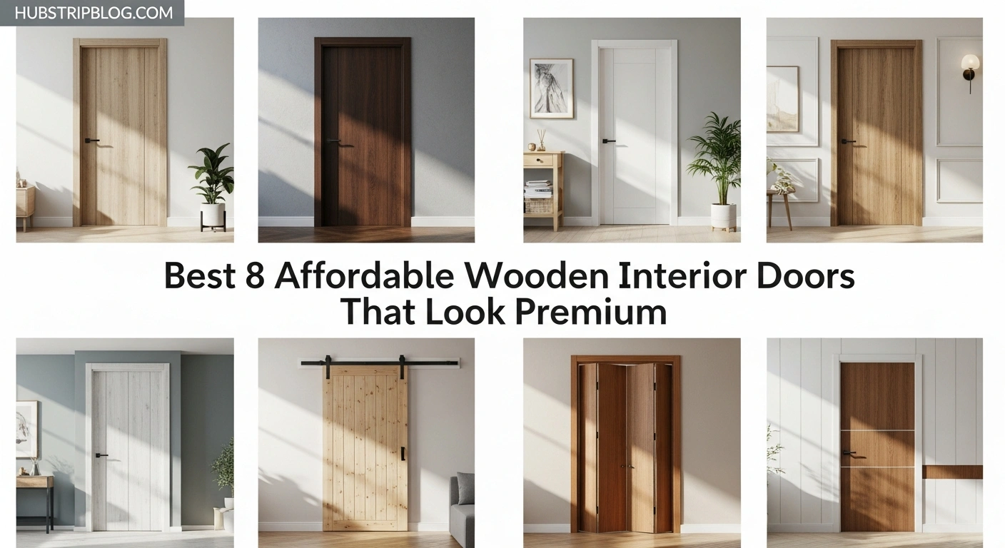 Best 8 Affordable Wooden Interior Doors That Look Premium