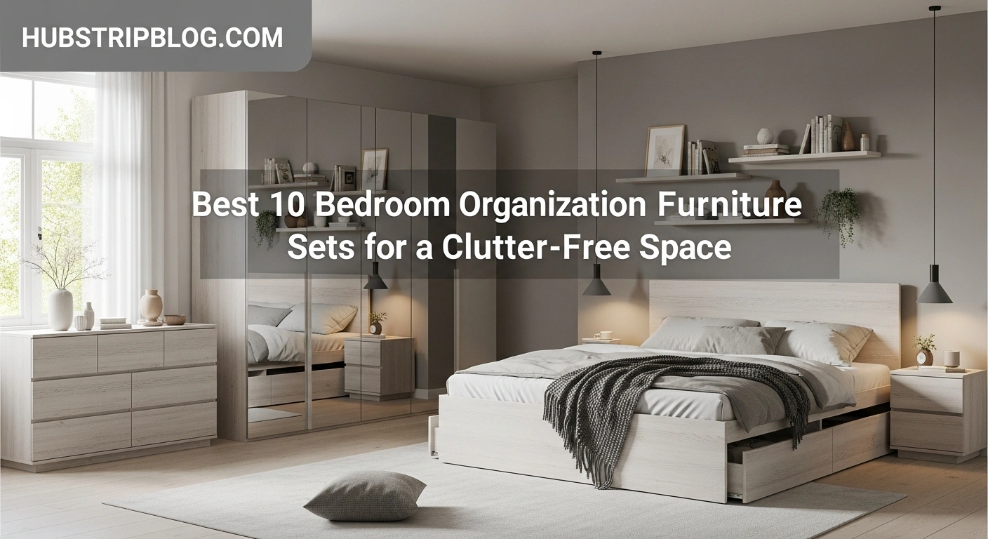 Best 10 Bedroom Organization Furniture Sets for a Clutter-Free Space 7 Best 10 Bedroom Organization Furniture Sets for a Clutter-Free Space