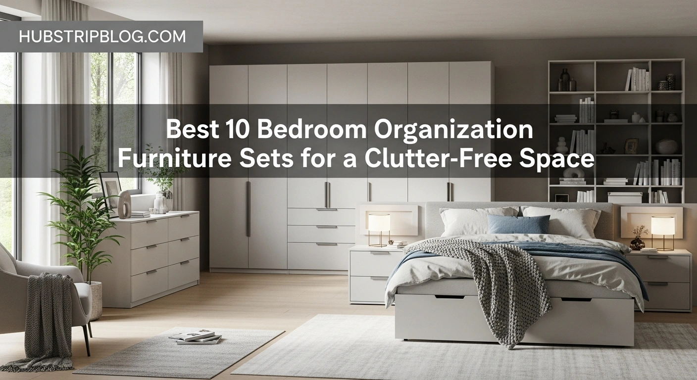 Best 10 Bedroom Organization Furniture Sets for a Clutter-Free Space 5 Best 10 Bedroom Organization Furniture Sets for a Clutter-Free Space