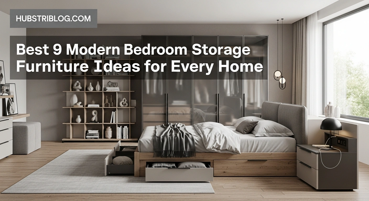 Best 9 Modern Bedroom Storage Furniture Ideas for Every Home