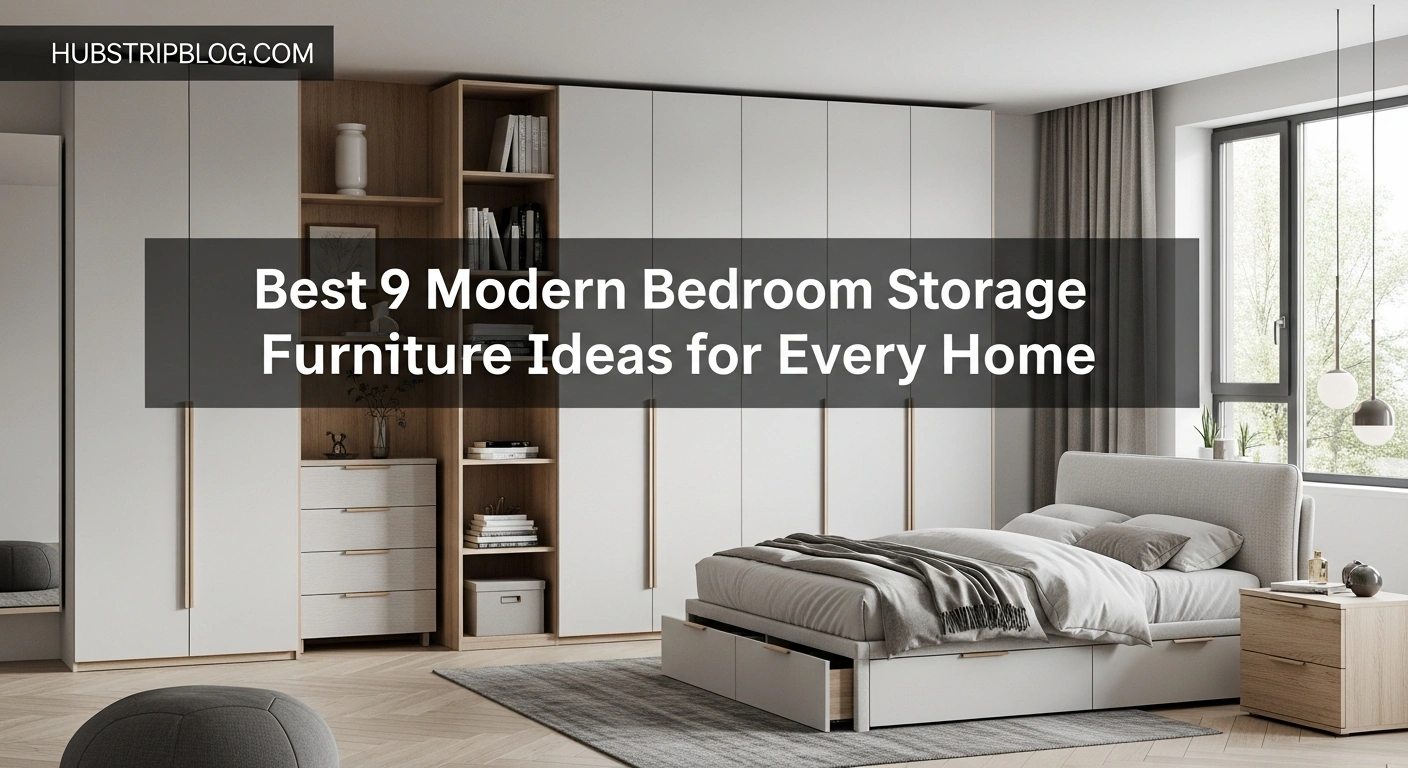 Best 9 Modern Bedroom Storage Furniture Ideas for Every Home