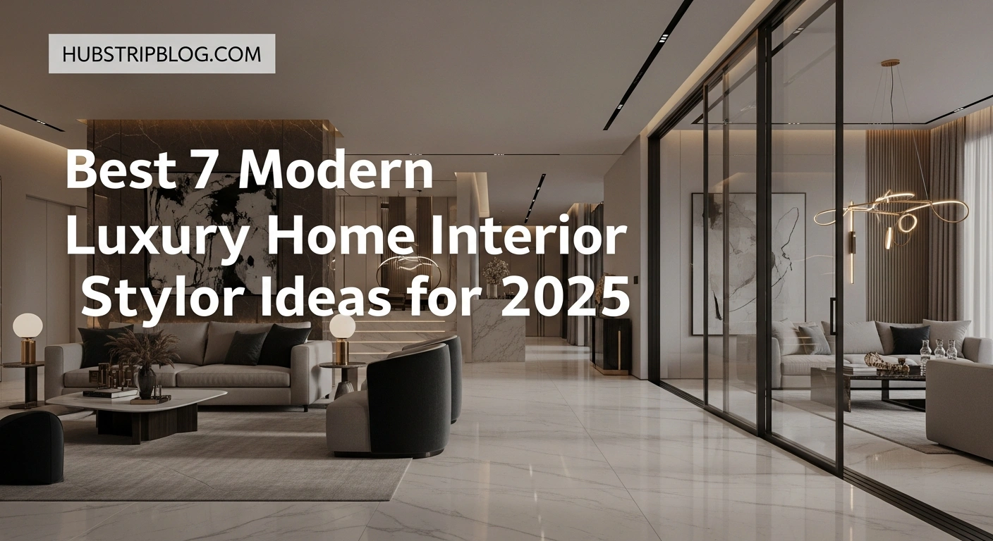 Best 7 Modern Luxury Home Interior Style Ideas for 2025