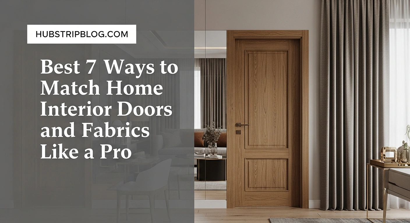 Best 7 Ways to Match Home Interior Doors and Fabrics Like a Pro