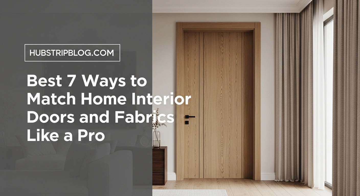 Best 7 Ways to Match Home Interior Doors and Fabrics Like a Pro