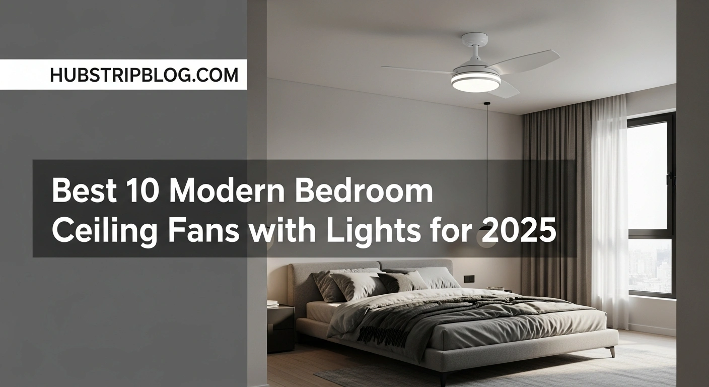 Best 10 Modern Bedroom Ceiling Fans with Lights for 2025 6 Best 10 Modern Bedroom Ceiling Fans with Lights for 2025