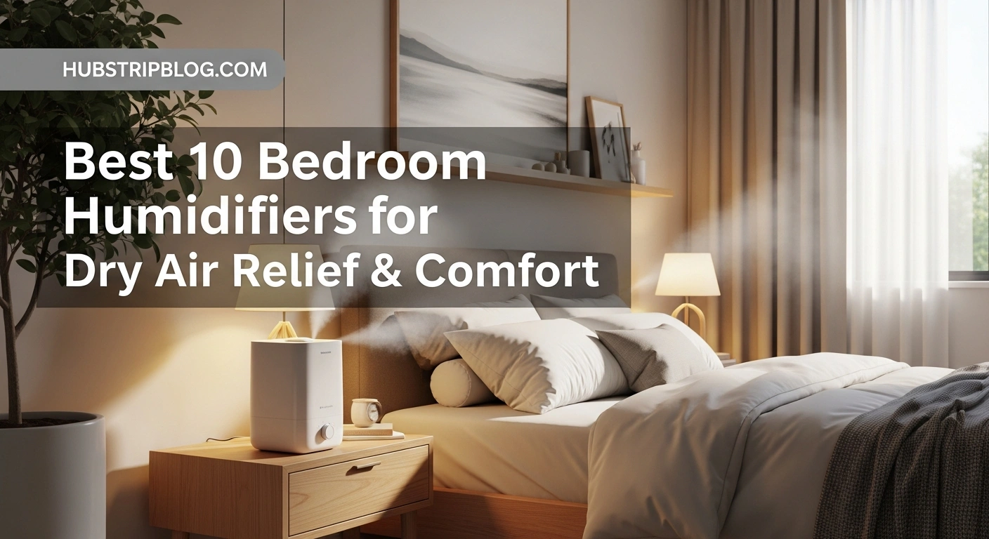 Best 10 Bedroom Humidifiers for Dry Air Relief & Comfort