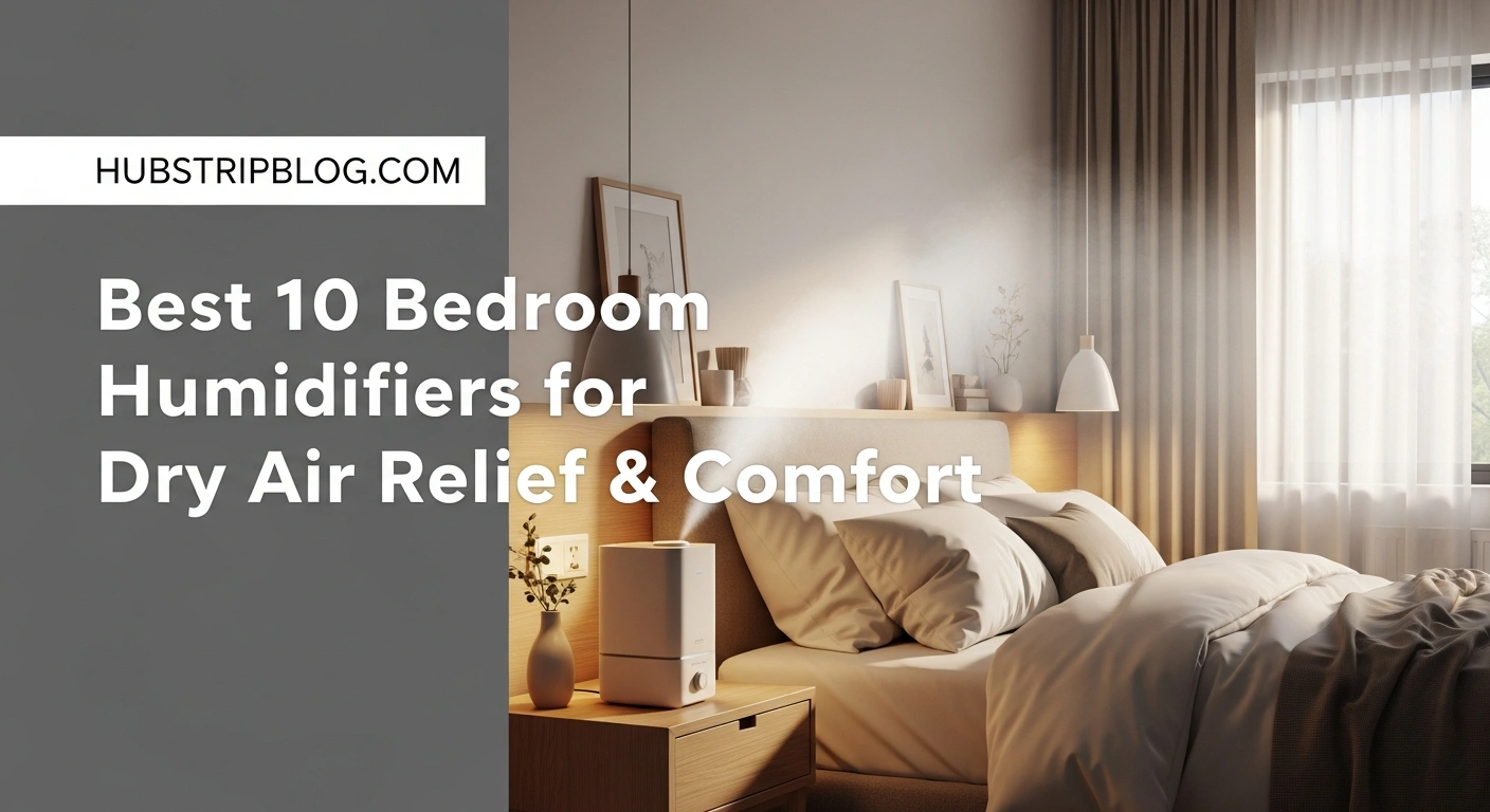 Best 10 Bedroom Humidifiers for Dry Air Relief & Comfort