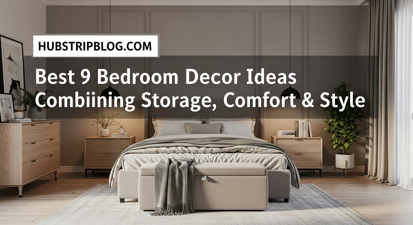 Best 9 Bedroom Decor Ideas Combining Storage, Comfort & Style 7 Best 9 Bedroom Decor Ideas Combining Storage, Comfort & Style