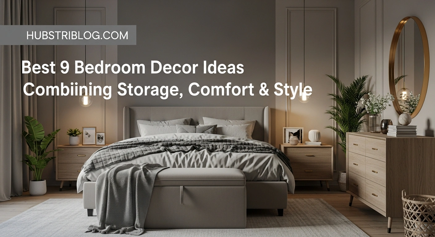 Best 9 Bedroom Decor Ideas Combining Storage, Comfort & Style 6 Best 9 Bedroom Decor Ideas Combining Storage, Comfort & Style