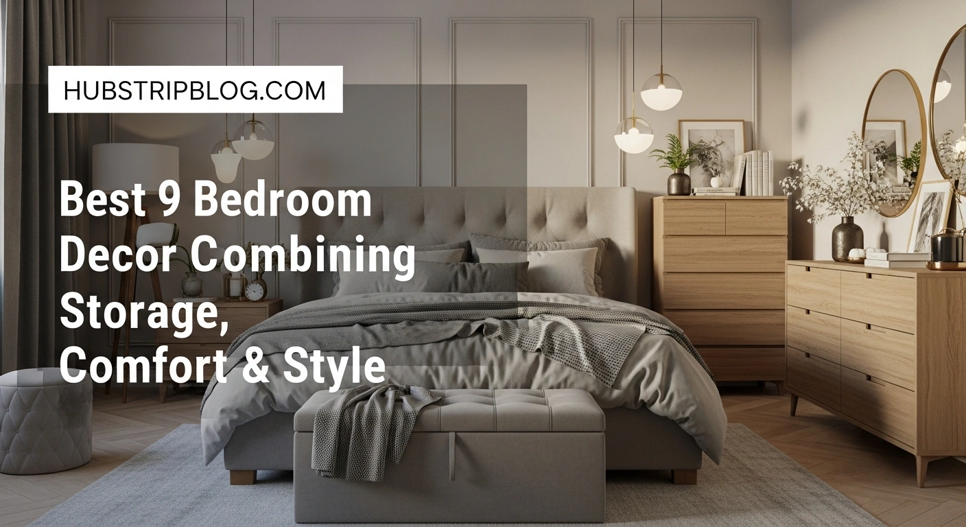 Best 9 Bedroom Decor Ideas Combining Storage, Comfort & Style 5 Best 9 Bedroom Decor Ideas Combining Storage, Comfort & Style