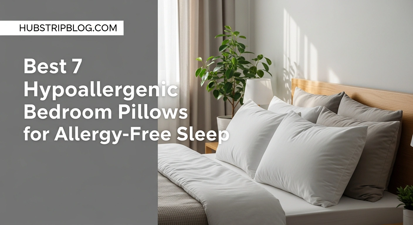 Best 7 Hypoallergenic Bedroom Pillows for Allergy-Free Sleep