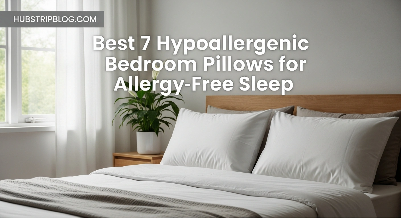 Best 7 Hypoallergenic Bedroom Pillows for Allergy-Free Sleep