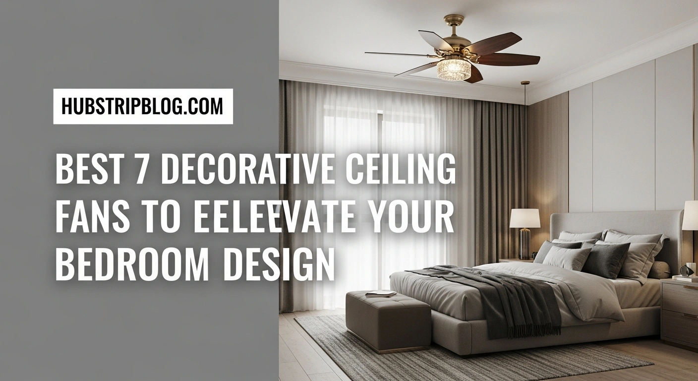 Best 7 Decorative Ceiling Fans to Elevate Your Bedroom Design 6 Best 7 Decorative Ceiling Fans to Elevate Your Bedroom Design