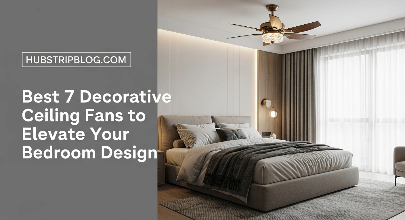 Best 7 Decorative Ceiling Fans to Elevate Your Bedroom Design 7 Best 7 Decorative Ceiling Fans to Elevate Your Bedroom Design