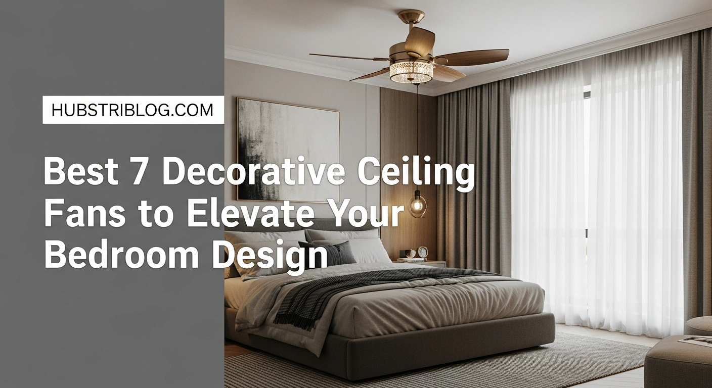 Best 7 Decorative Ceiling Fans to Elevate Your Bedroom Design 5 Best 7 Decorative Ceiling Fans to Elevate Your Bedroom Design