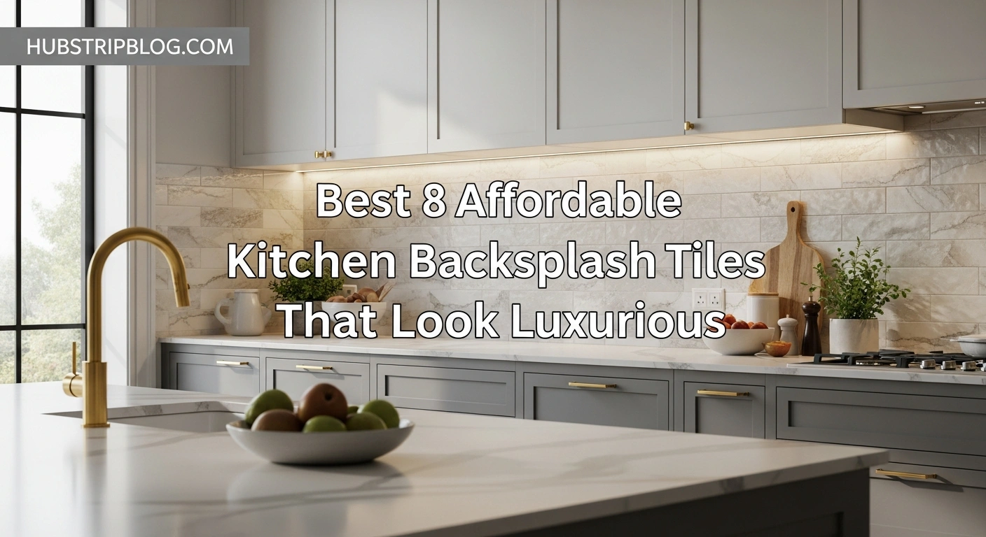 Best 8 Affordable Kitchen Backsplash Tiles That Look Luxurious 7 Best 8 Affordable Kitchen Backsplash Tiles That Look Luxurious