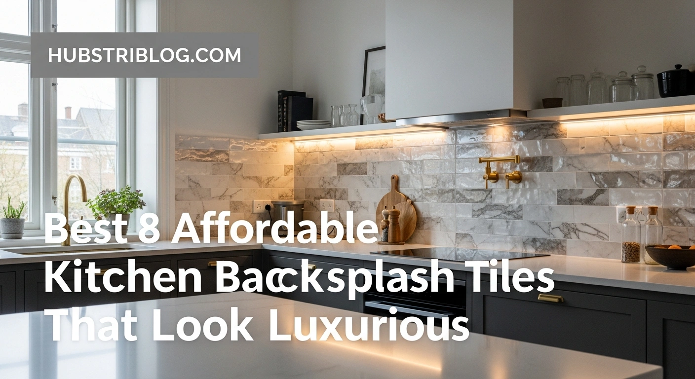 Best 8 Affordable Kitchen Backsplash Tiles That Look Luxurious 6 Best 8 Affordable Kitchen Backsplash Tiles That Look Luxurious