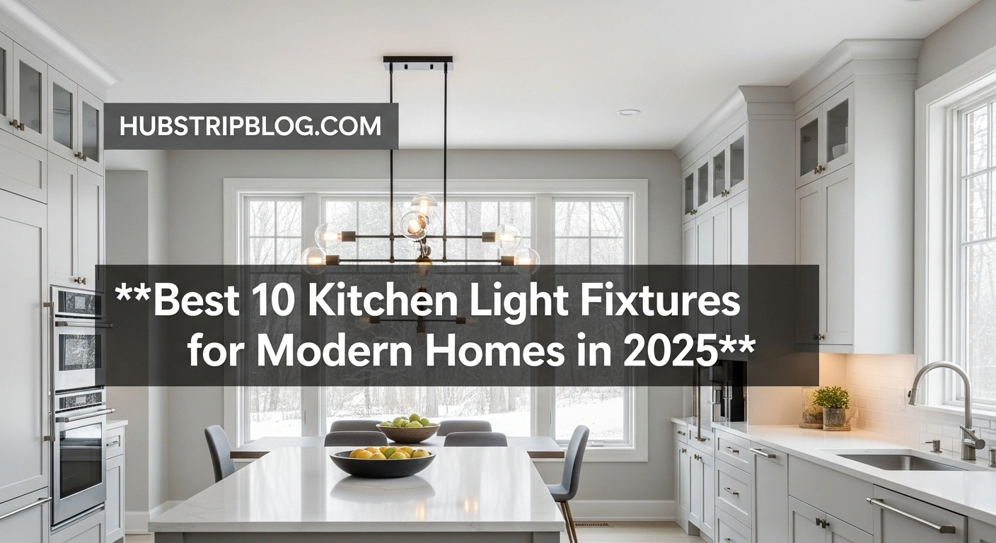 Best 10 Kitchen Light Fixtures for Modern Homes in 2025 5 Best 10 Kitchen Light Fixtures for Modern Homes in 2025