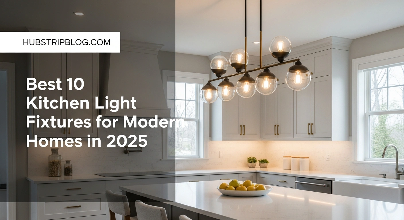 Best 10 Kitchen Light Fixtures for Modern Homes in 2025 6 Best 10 Kitchen Light Fixtures for Modern Homes in 2025