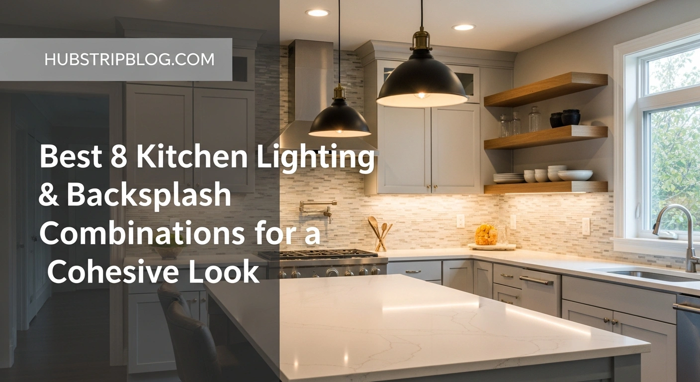 Best 8 Kitchen Lighting & Backsplash Combinations for a Cohesive Look 5 Best 8 Kitchen Lighting & Backsplash Combinations for a Cohesive Look
