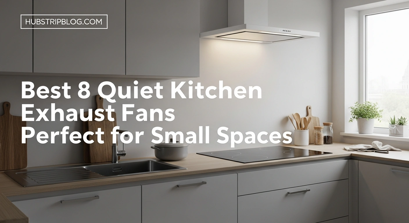 Best 8 Quiet Kitchen Exhaust Fans Perfect for Small Spaces 5 Best 8 Quiet Kitchen Exhaust Fans Perfect for Small Spaces