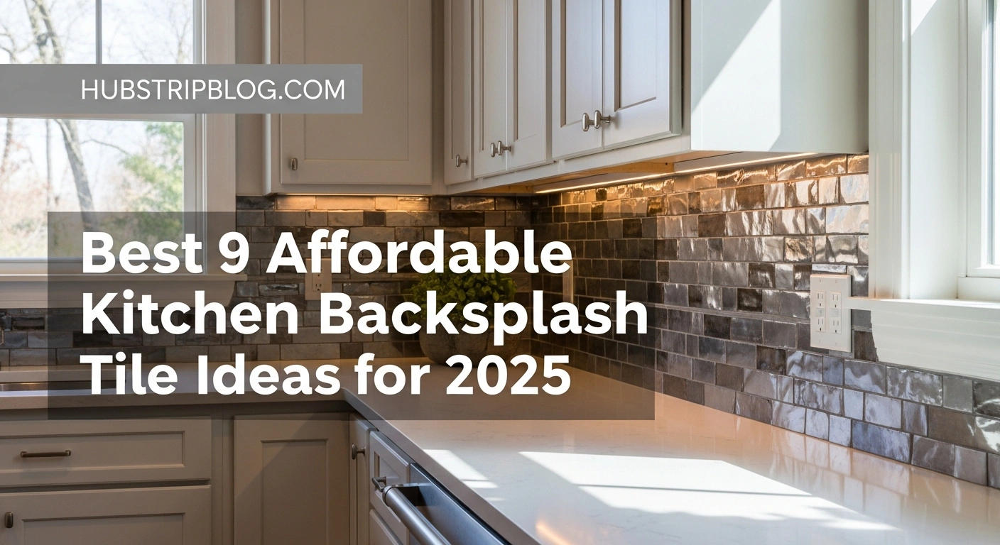 Best 9 Affordable Kitchen Backsplash Tile Ideas for 2025 6 Best 9 Affordable Kitchen Backsplash Tile Ideas for 2025