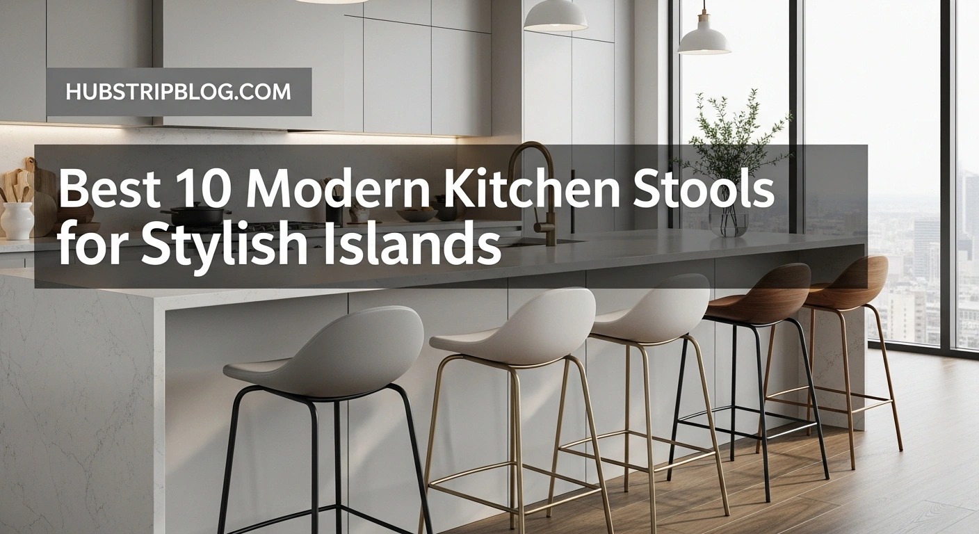 Best 10 Modern Kitchen Stools for Stylish Islands 6 Best 10 Modern Kitchen Stools for Stylish Islands