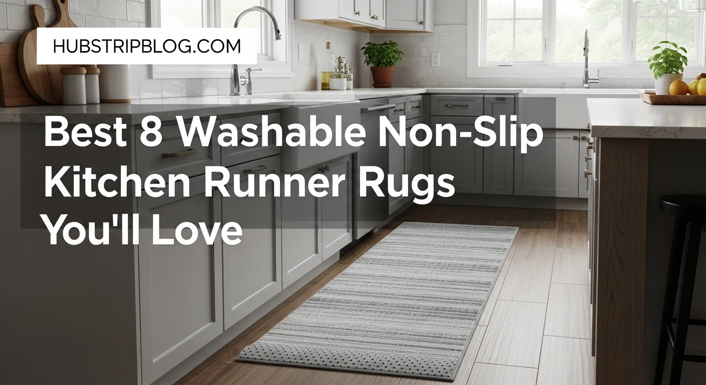 Best 8 Washable Non-Slip Kitchen Runner Rugs You’ll Love 6 Best 8 Washable Non-Slip Kitchen Runner Rugs You’ll Love