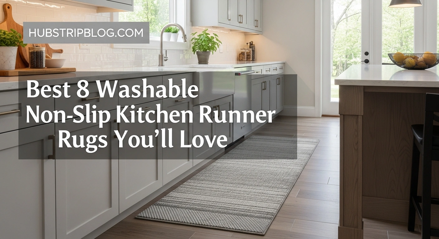 Best 8 Washable Non-Slip Kitchen Runner Rugs You’ll Love 7 Best 8 Washable Non-Slip Kitchen Runner Rugs You’ll Love