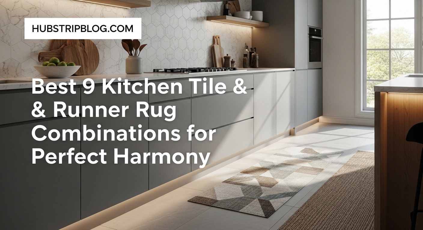 Best 9 Kitchen Tile & Runner Rug Combinations for Perfect Harmony