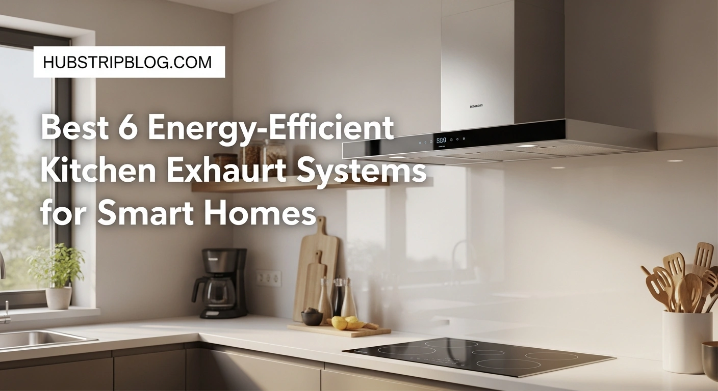 Best 6 Energy-Efficient Kitchen Exhaust Systems for Smart Homes 7 Best 6 Energy-Efficient Kitchen Exhaust Systems for Smart Homes