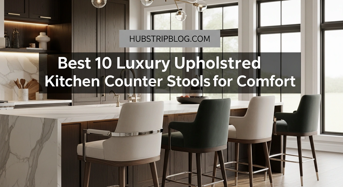 Best 10 Luxury Upholstered Kitchen Counter Stools for Comfort 7 Best 10 Luxury Upholstered Kitchen Counter Stools for Comfort