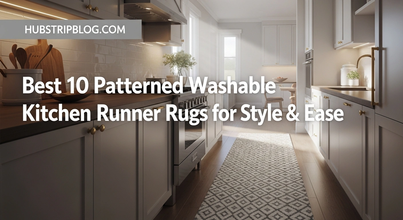 Best 10 Patterned Washable Kitchen Runner Rugs for Style & Ease 5 Best 10 Patterned Washable Kitchen Runner Rugs for Style & Ease