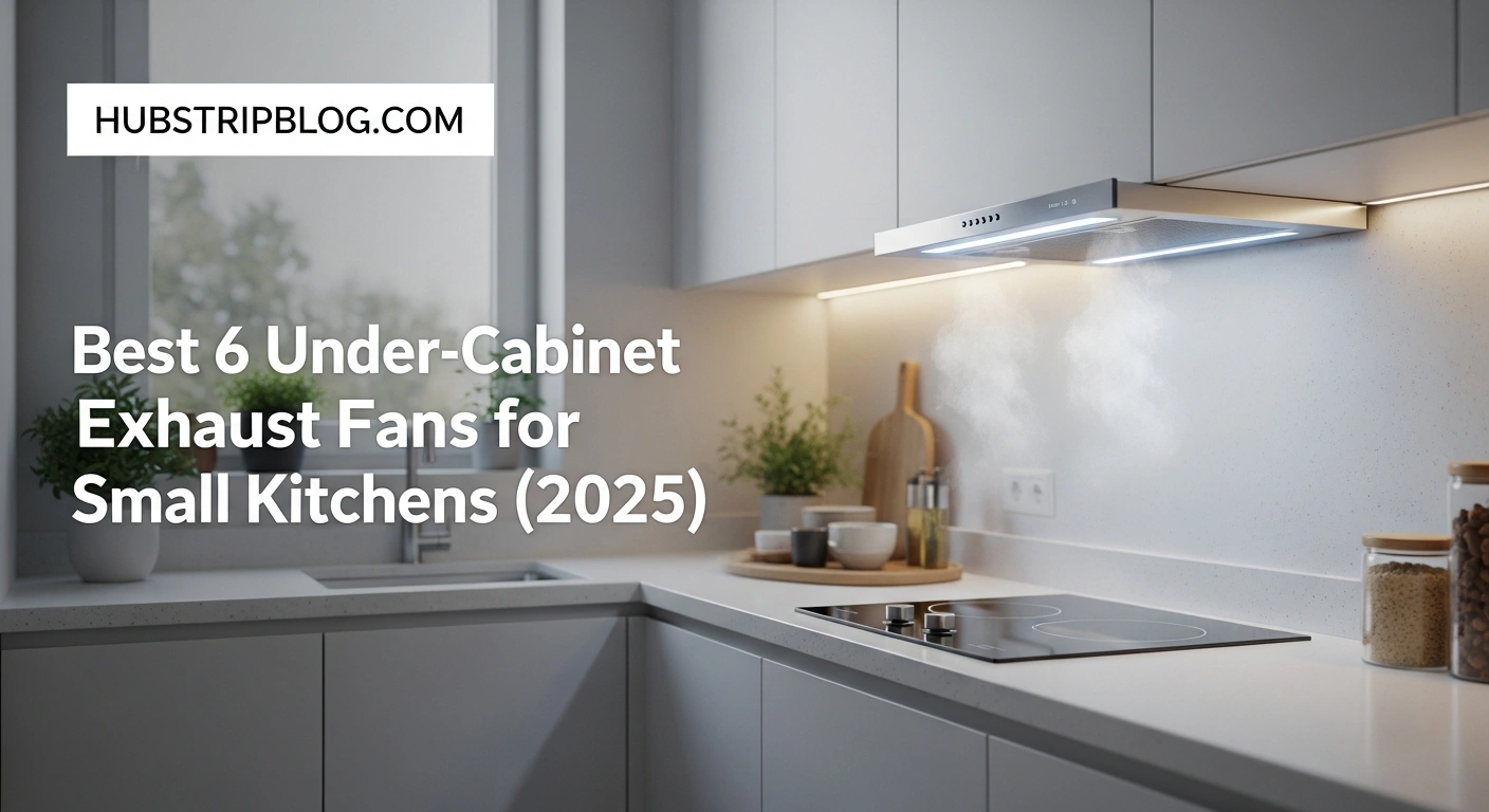 Best 6 Under-Cabinet Exhaust Fans for Small Kitchens (2025)