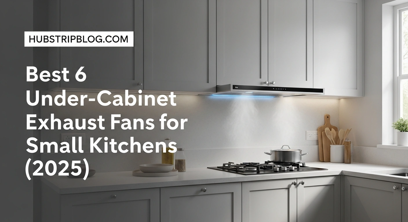 Best 6 Under-Cabinet Exhaust Fans for Small Kitchens (2025)