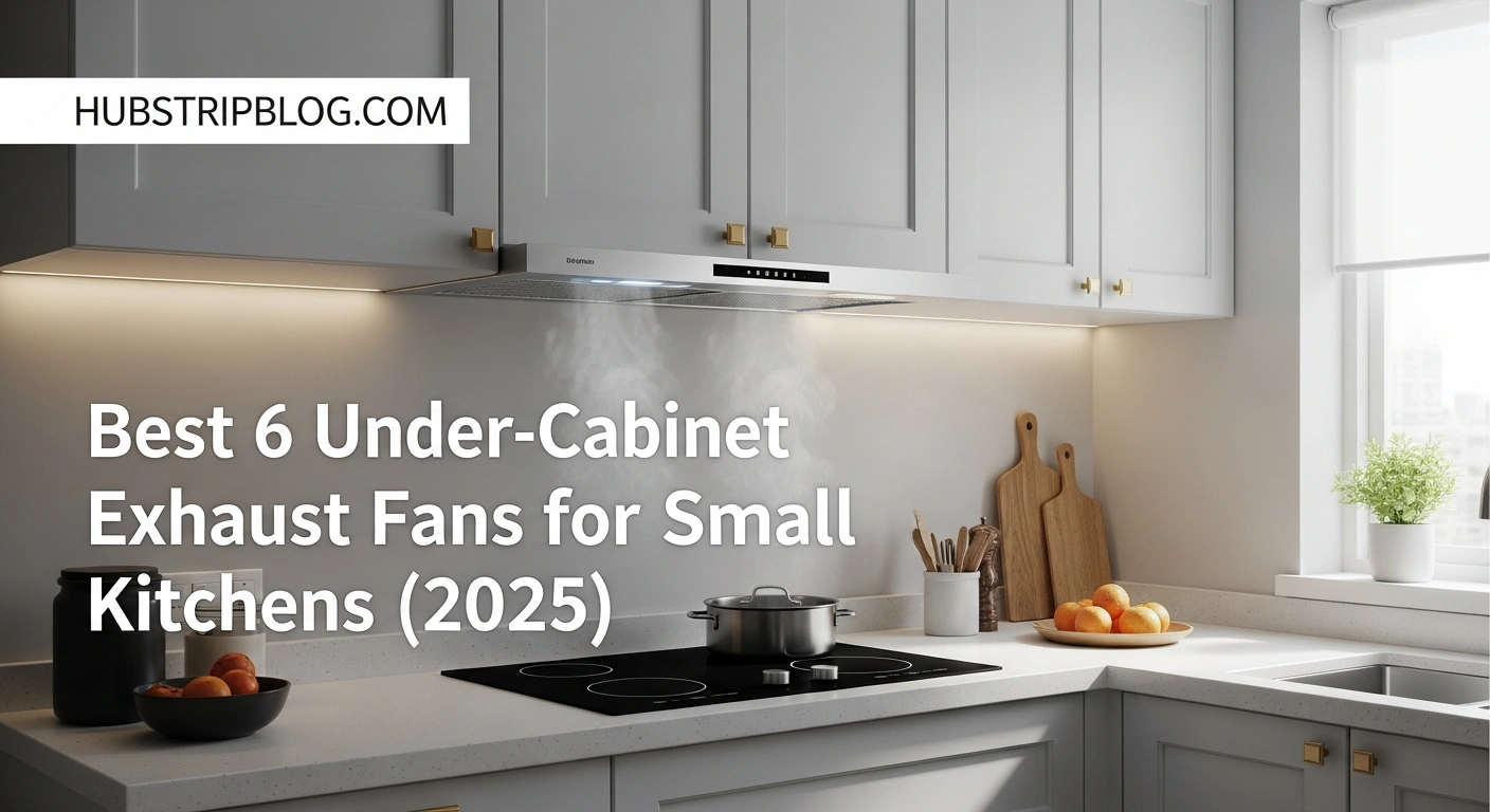 Best 6 Under-Cabinet Exhaust Fans for Small Kitchens (2025)