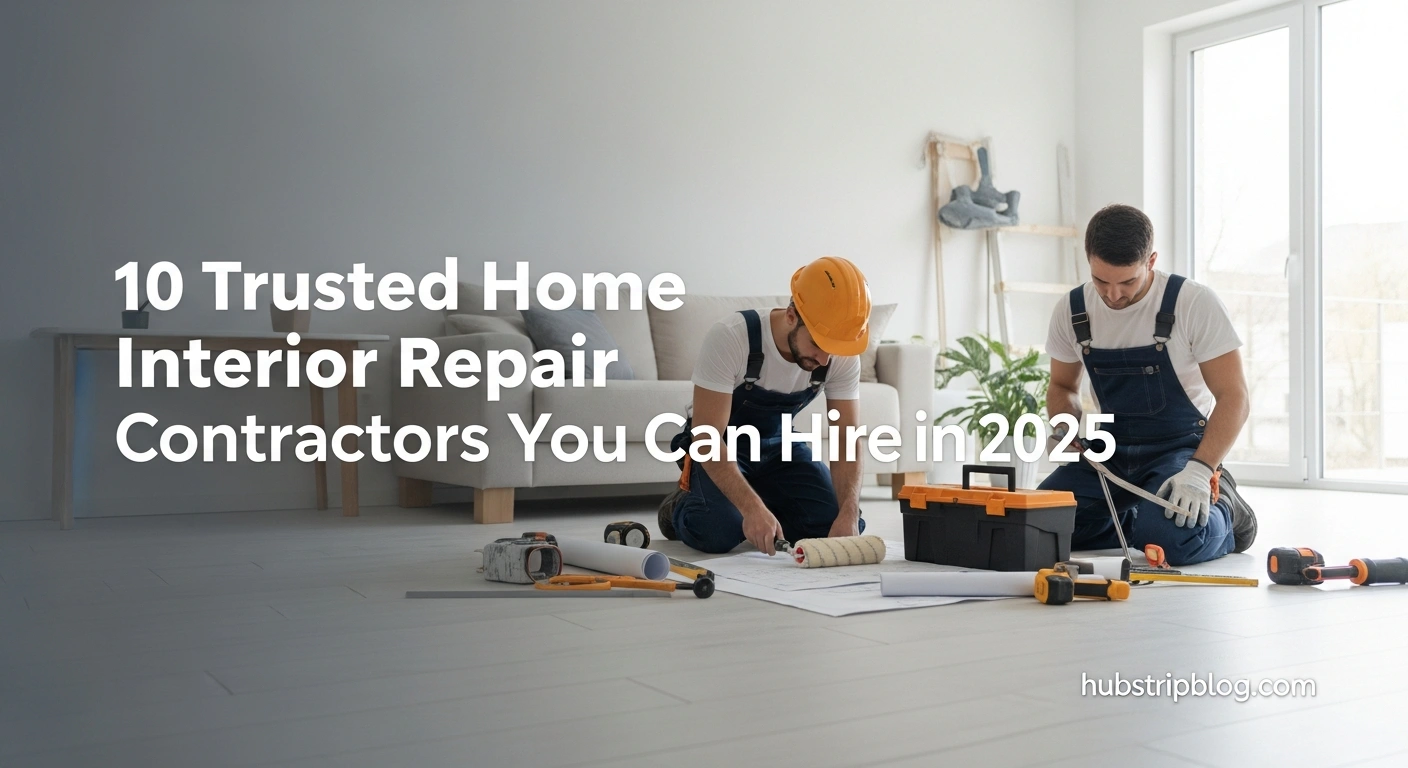 10 Trusted Home Interior Repair Contractors