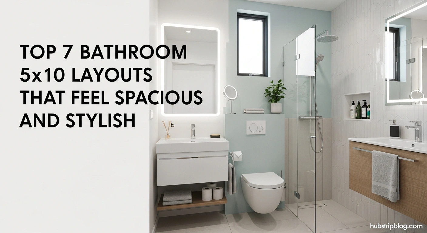 Bathroom 5x10 Layouts