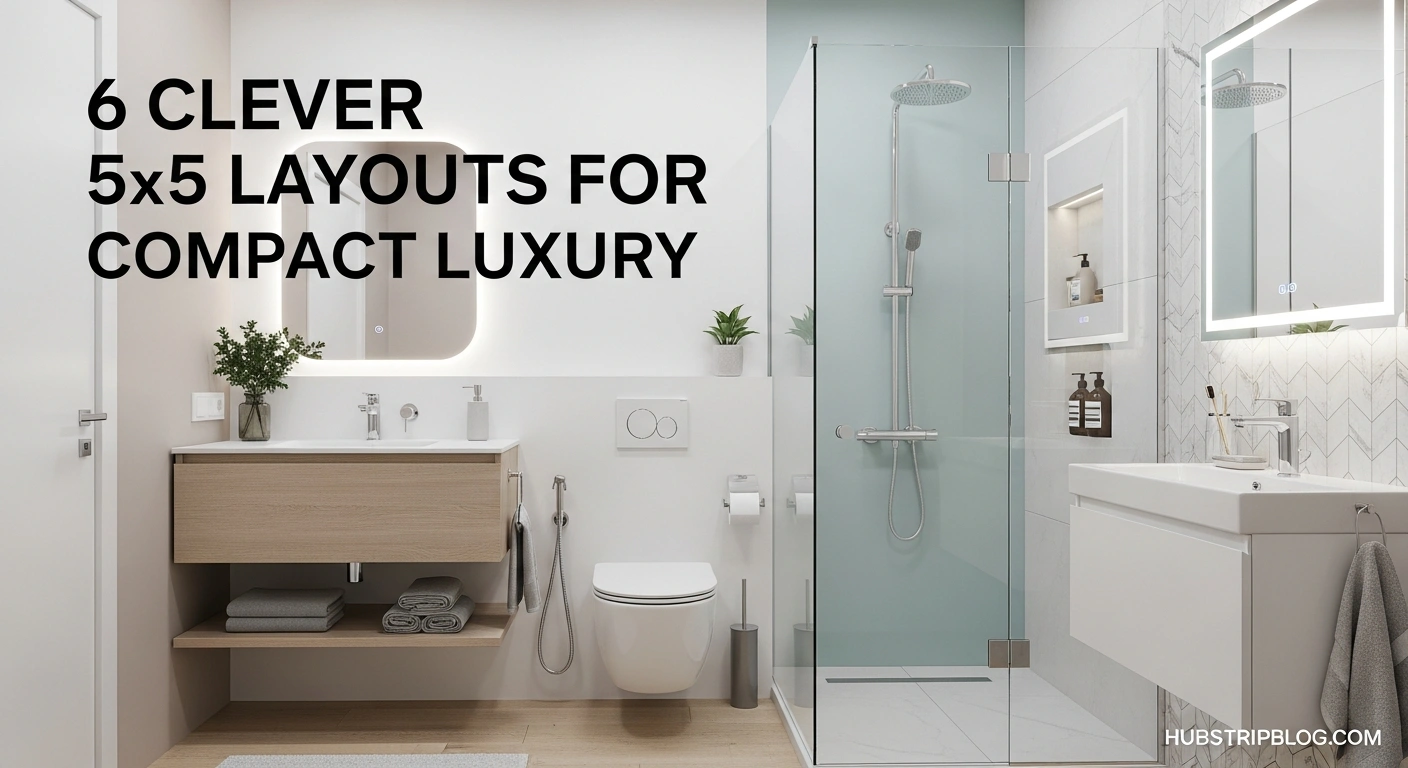 Bathroom 5x5 Layouts