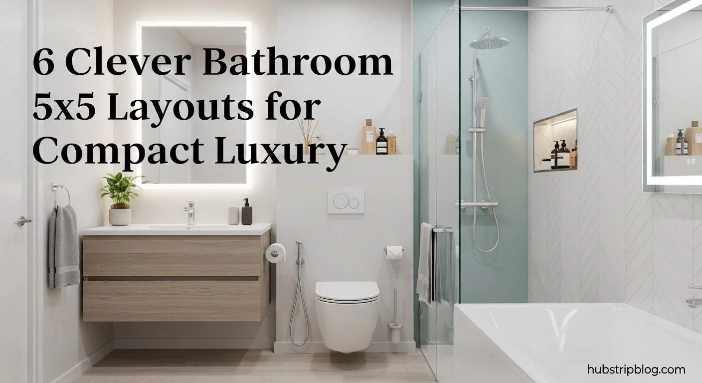 Bathroom 5x5 Layouts