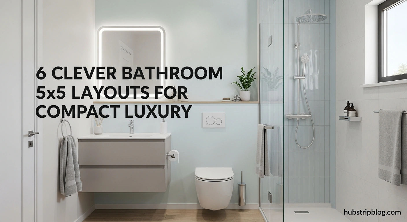 Bathroom 5x5 Layouts