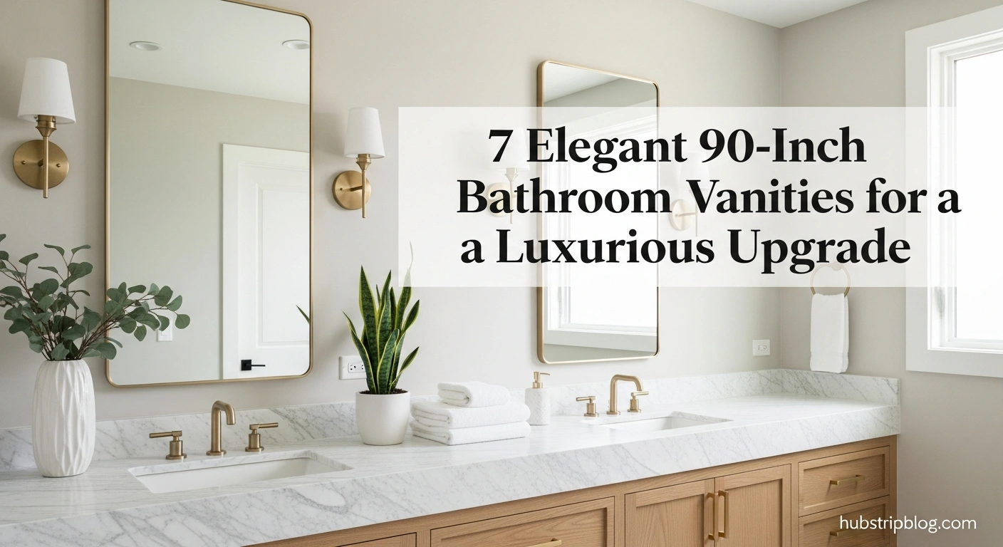 7 Elegant 90-Inch Bathroom Vanities for a Luxurious Upgrade 6 90-Inch Bathroom Vanities