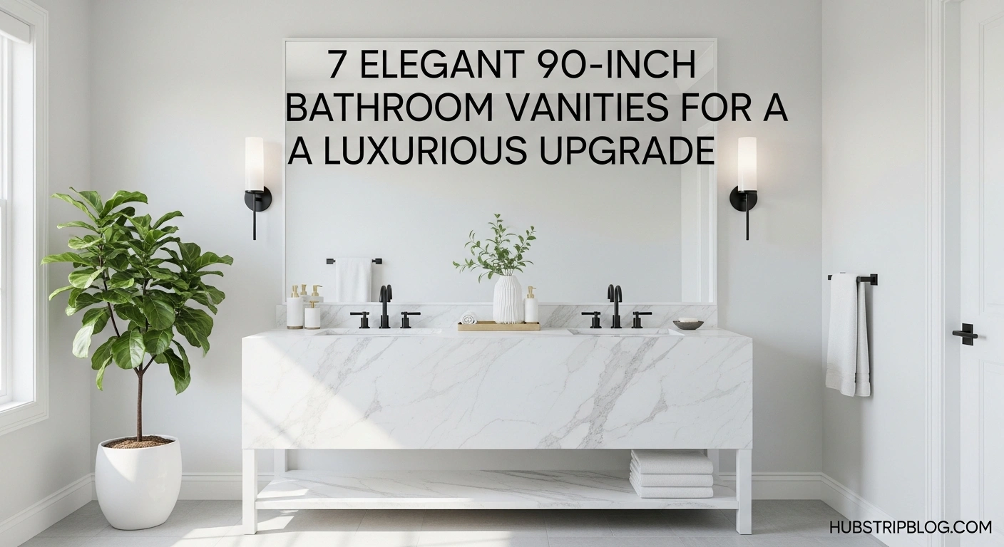 7 Elegant 90-Inch Bathroom Vanities for a Luxurious Upgrade 5 90-Inch Bathroom Vanities
